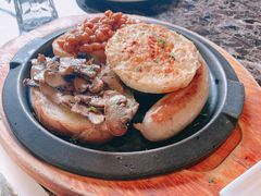 全日铁板早餐-Lets burger非常汉堡·环球风味(蓝色港湾店)