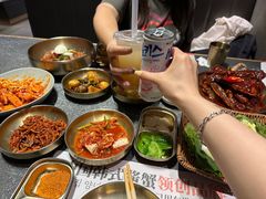 -草家酱蟹炭火烤肉店(珲春南路二店)