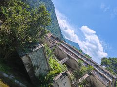 -四川汶川特大地震漩口中学遗址