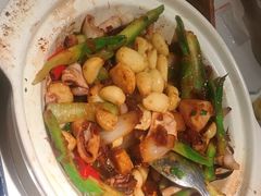 虾酱啫啫嫩鱿鱼-避风塘·老港味餐厅(虹口龙之梦店)