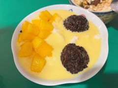 芒果豆花黑糯米-堂屋糖水店(愚园店)