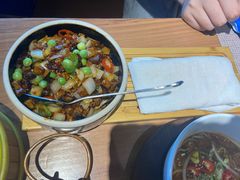 黑三剁配薄饼-雀舞云南菜(乐客城店)