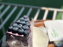 蓝莓切块-莫内艺术岛海景咖啡