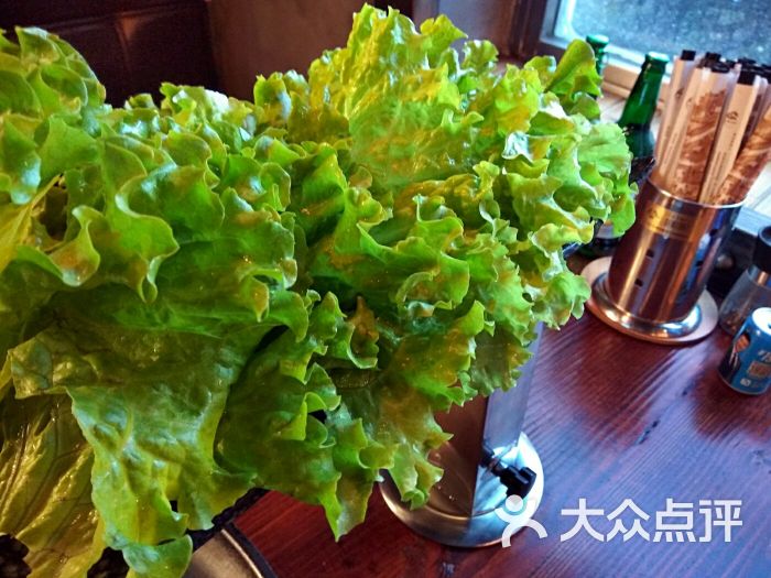 75℃果木烤肉-生菜图片-哈尔滨美食-大众点评网