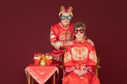 -时光纪亲子全家福照相馆(静安店母女写真父母纪念照)