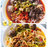 今日午餐!超级无敌诱人的米粉呀~ 哈哈哈!
