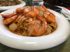 白菜炒虾-华春餐馆(鱼山路店)