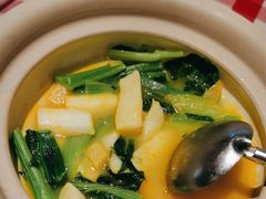 鸡汤豆腐煮青菜-西贝(深圳卓悦汇店)