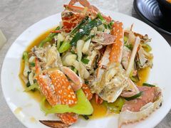 葱姜炒花蟹-霞海鸭仔饭店(海滨大道北店)
