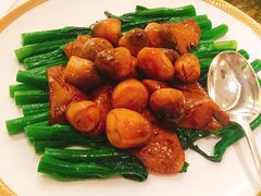 炒菇菜心-唐阁(香港朗廷酒店)