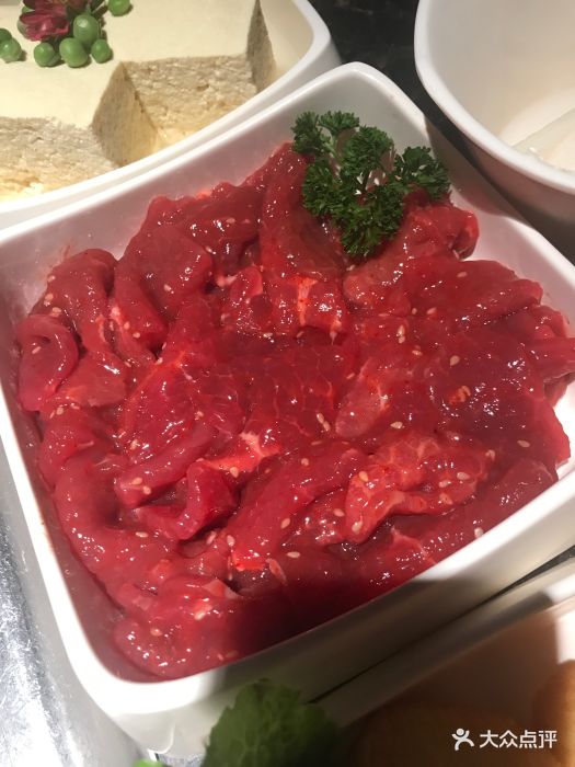 海底捞火锅(群星城店)捞派滑牛肉图片