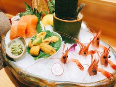 甜虾刺身-大岛日本料理铁板烧(南通大饭店)