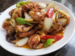 酱焖八爪鱼-锋味海鲜菜馆