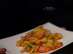 明虾烧菜芯-东莱馋房(陆家嘴店)