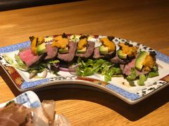 海胆炙烤牛肉卷-慢走(甜水园店)