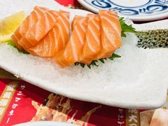 三文鱼刺身-鱼民·现造寿司(育德店)