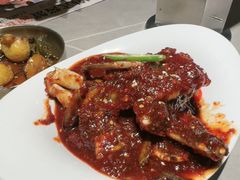 -草家酱蟹炭火烤肉店(珲春南路一店)