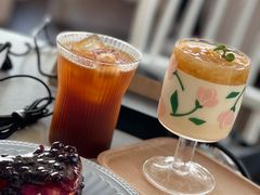 车厘子芝士蛋糕-Vanillacafe香草咖啡(银海大世界店)