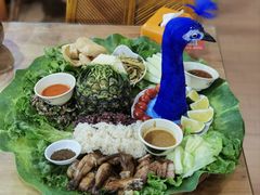 -沐毫傣泐云南菜孔雀宴•手抓饭傣味烧烤(曼听公园店)