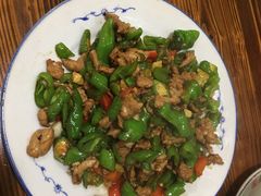 辣椒炒肉-朗妈私房菜(婺女州店)