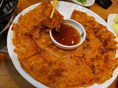 泡菜饼-喇喇排骨火锅·传统韩式脊骨汤(望京西园总店)