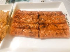 烤蟹柳-早酒肖汉老味拌面