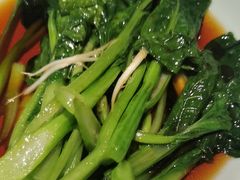 油淋脆菜心-绿茶餐厅(滨海万达广场店)