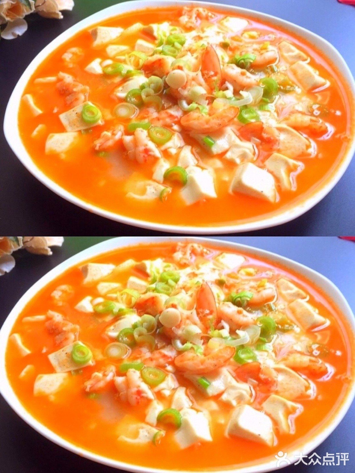 新手小白一学就会的鲜虾嫩豆腐❗️鲜味十足，