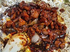 铁板豉汁滑鸡-清真·三德隆饭庄(桥梓口店)