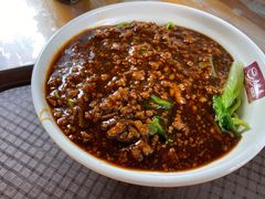 炸酱菠菜面-老陈婆手工面庄