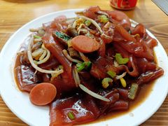 三鲜炒酿皮-何记酿皮店(西流湾店)