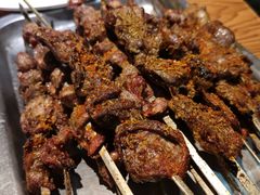 烤鸡胗-清真吴记门钉肉饼·喜多利