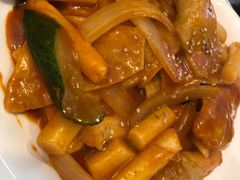 鱼饼炒年糕-桃园中华料理炸酱面(燕儿岛路店)