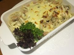 吞拿鱼蘑菇焗意面-永无乡旅行餐吧(京溪店)