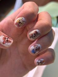 点击看大图 -复古绿·少女主题美甲美睫