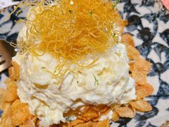 熔岩温泉蛋土豆泥-堂本家洋食别馆·炸猪排(中心城店)