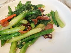 腊味芥兰苗-子霖南山鲜虾面(南山总店)