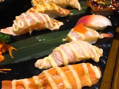 炙烧三文鱼腩寿司-大雄寿司(中华广场店)