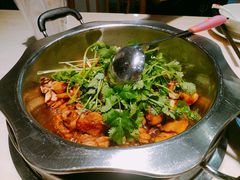 生炒土鸡-九道菜有鸡鱼头(石鼓路店)