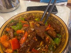 过油肉拌面-吐尔逊拌面美食