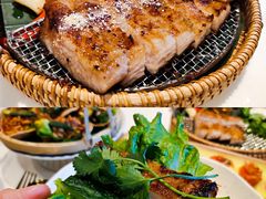 炭烤厚切猪颈肉配泰式香草-KEAAMI 摩登泰 by TIAGO(颐堤港店)
