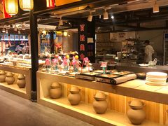 自助取餐区-百姓渔村(南中环店)