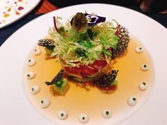 阿拉斯加帝王蟹配龙虾汤啫喱-AZUL by FUEL蓝色·法式酒馆(琶醍店)