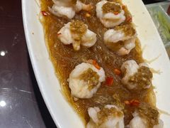 蒜蓉粉丝蒸虾球-恭敬李·烤鸭(天坛北门店)