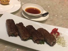 日本A5和牛西洋菜卷-8餐厅(新葡京酒店)