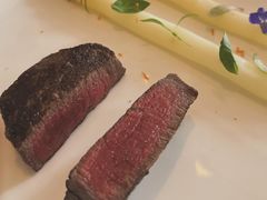 M7和牛牛柳配白芦笋-Jean Georges