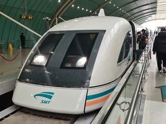 -龙阳路磁悬浮列车总站-停车场