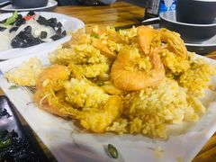 蛋黄锅巴虾-三味城海鲜烧烤(盐河巷店)