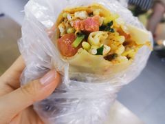 素卷馍加把子肉和卤蛋-安徽阜阳卷馍(西单店)