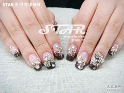 点击看大图 二月特价,法式贴片158(不含造型)-STAR美甲店